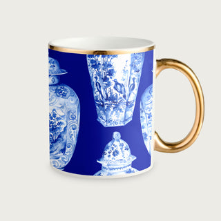 Blue Ginger Jar Coffee Mug