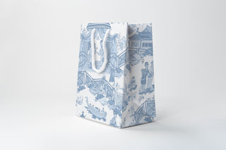 Blue And White Jardin Gift Bag
