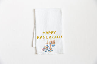 Hanukkah Tea Towel