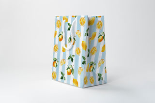 Lemon Cello Gift Bag | Luxury Gift Bag by JOSIL Paperie