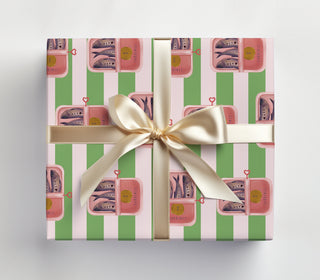 Sardine Gift Wrap | Luxury Wrapping Paper by JOSIL Paperie