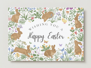 Bunny & Chick Easter Card