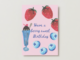 Berry Sweet Birthday Card