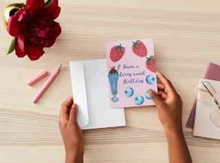 Berry Sweet Birthday Card