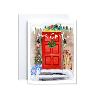 Red Front Door Holiday Card