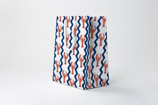 Wavy Lobster Gift Bag | Luxury Gift Bag by JOSIL Paperie