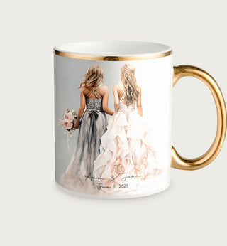 Bridesmaid Proposal Mug - Caucasian