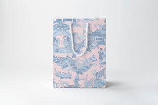 Pink And Blue Jardin Gift Bag