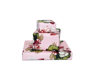 pink christmas gift wrapping paper