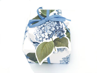 Blue Hydrangea Wrapping Paper