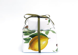 lemon wrapping paper 