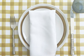 Yellow Gingham Placemat Pad